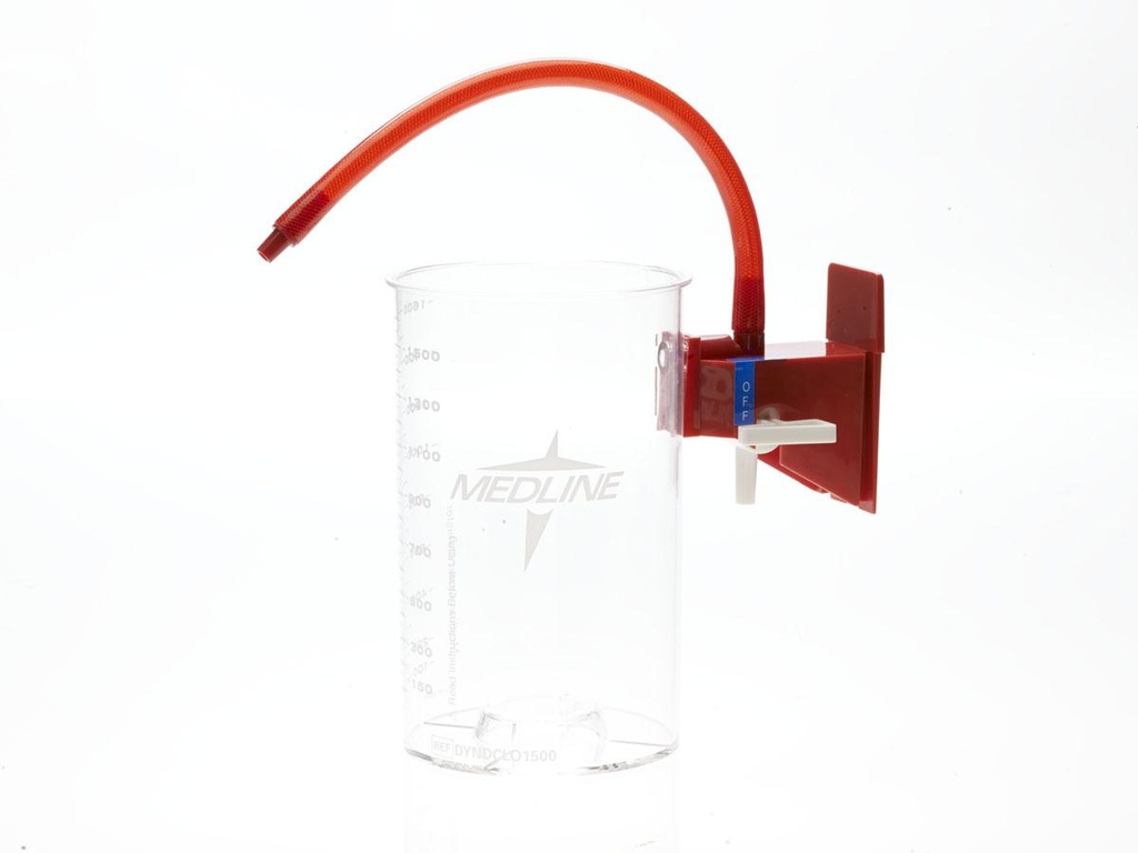 MEDLINE CANISTER RIGIDO PARA BOLSA DE SUCCION 1500 CC REF/DYNDCLO1500***