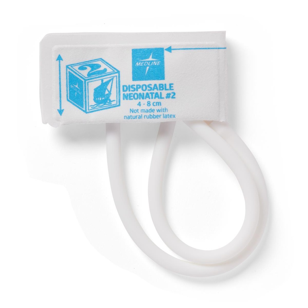 MEDLINE BRAZALETE TOMA DE PRESIÓN SOFT 2 NEONATAL DOS LUMEN 4-8CM REF: MDS9752