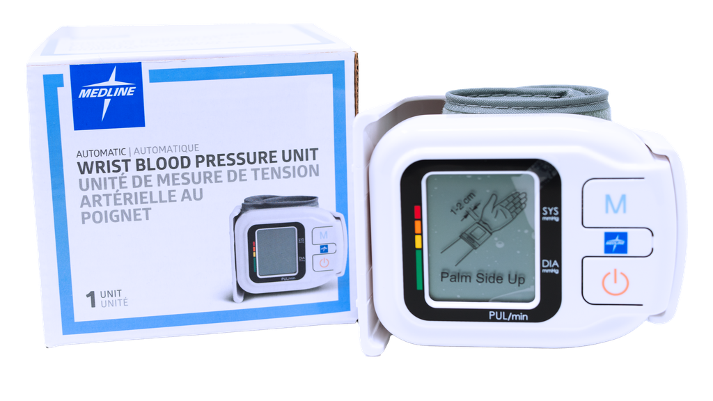 MEDLINE ESFIGMOMANOMETRO DIGITAL DE PRESION ARTERIAL DE MUÑECA REF/MDS3003***