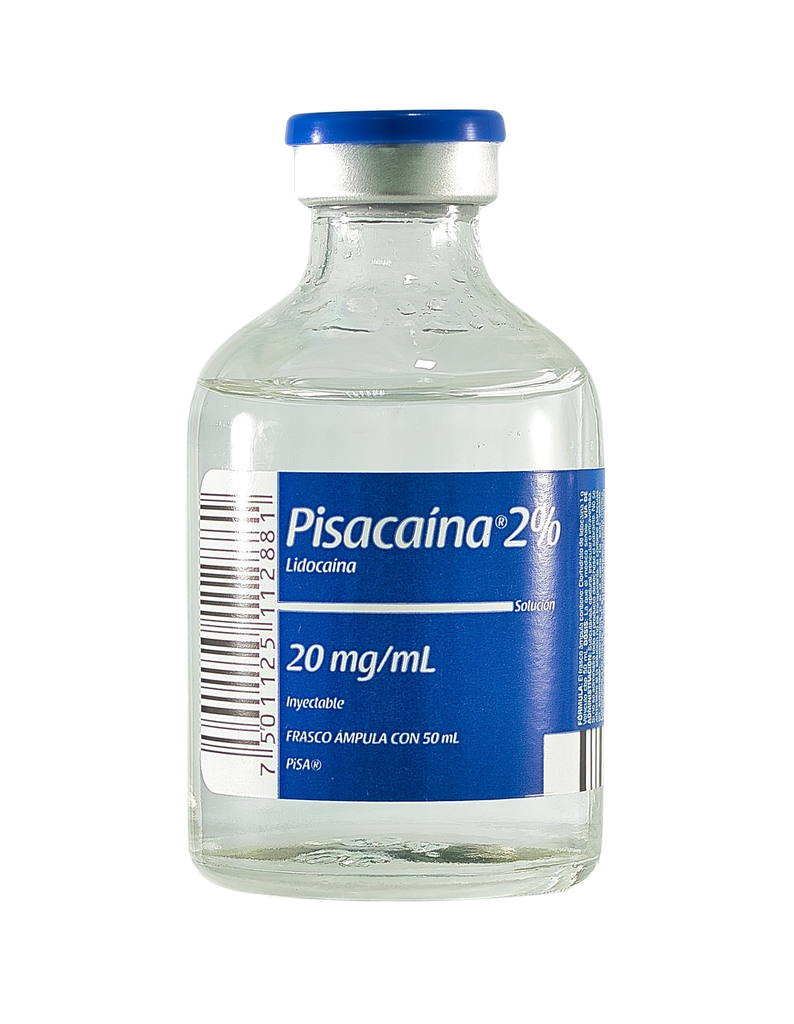 PISA PISACAINA 2% SIMPLE (LIDOCAINA) 20MG/ML X FCO 50ML
