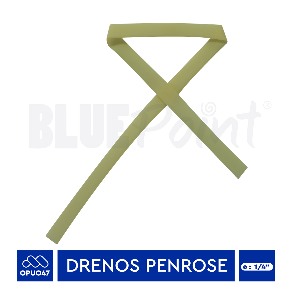 BLUEPOINT DRENAJE TIPO PENROSE 1/4 X 17" REF: OPU047***