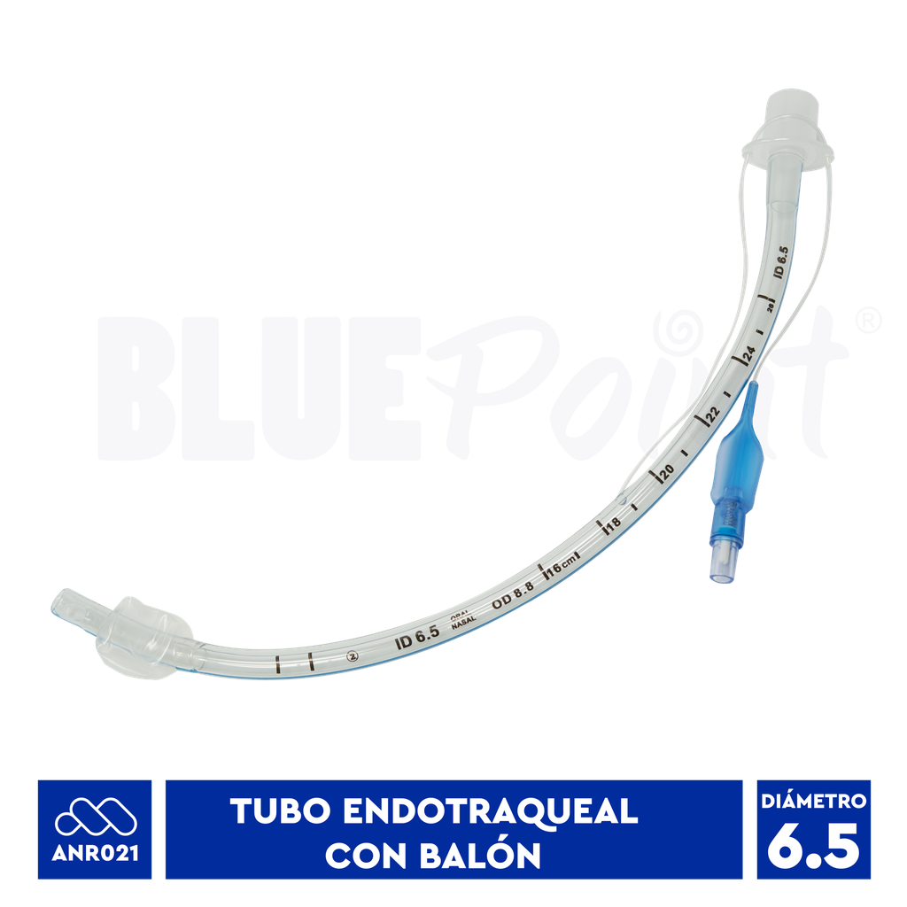 BLUEPOINT TUBO ENDOTRAQUEAL #6.5 26FR CON BALON