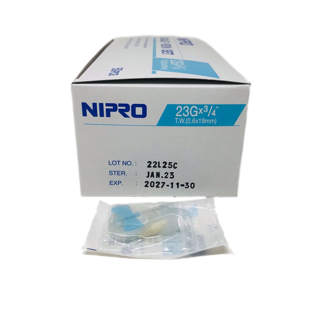 NIPRO MARIPOSITA 23G x 3/4" - SET PERICRANEAL