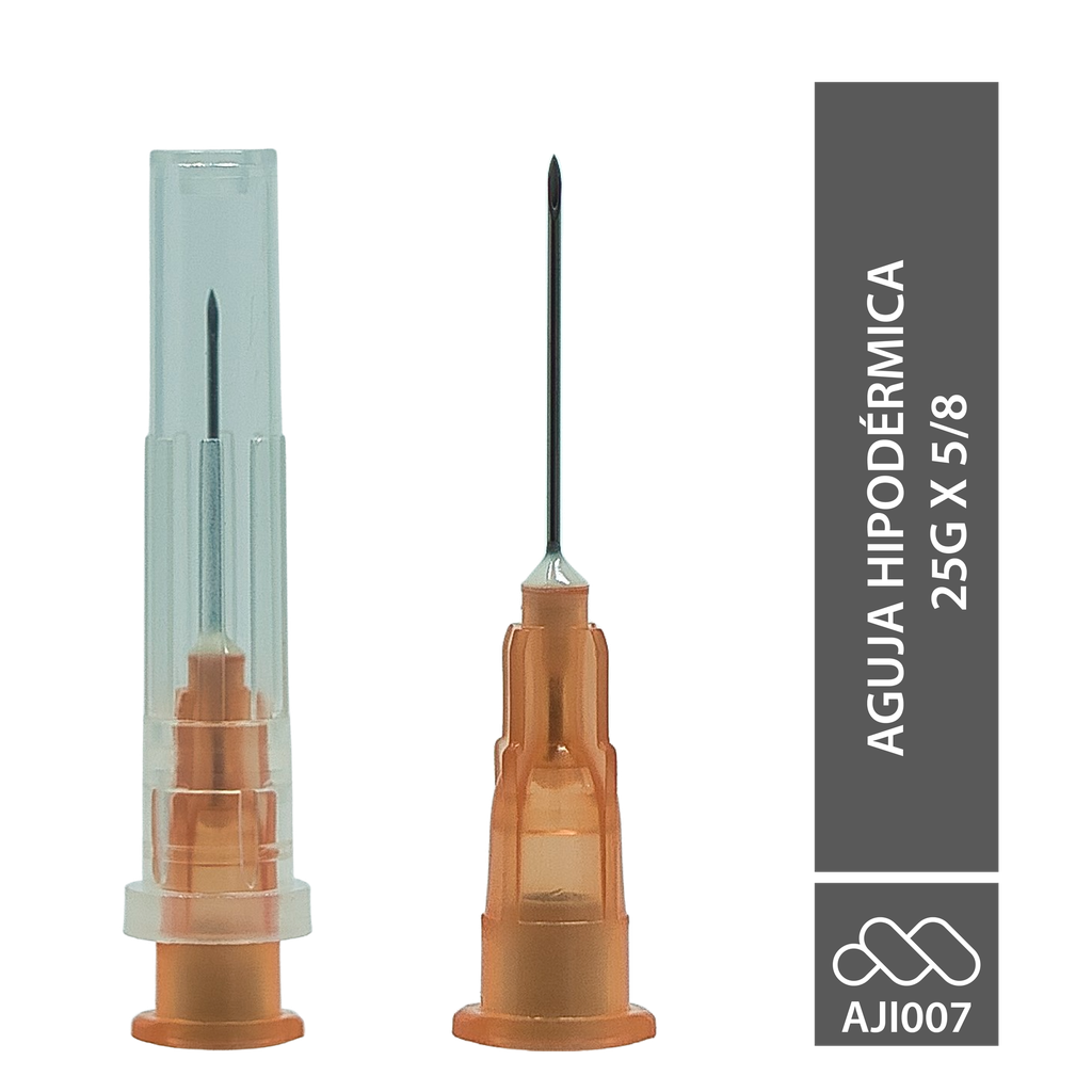 BLUEPOINT AGUJA HIPODÉRMICA 25G X 5/8"