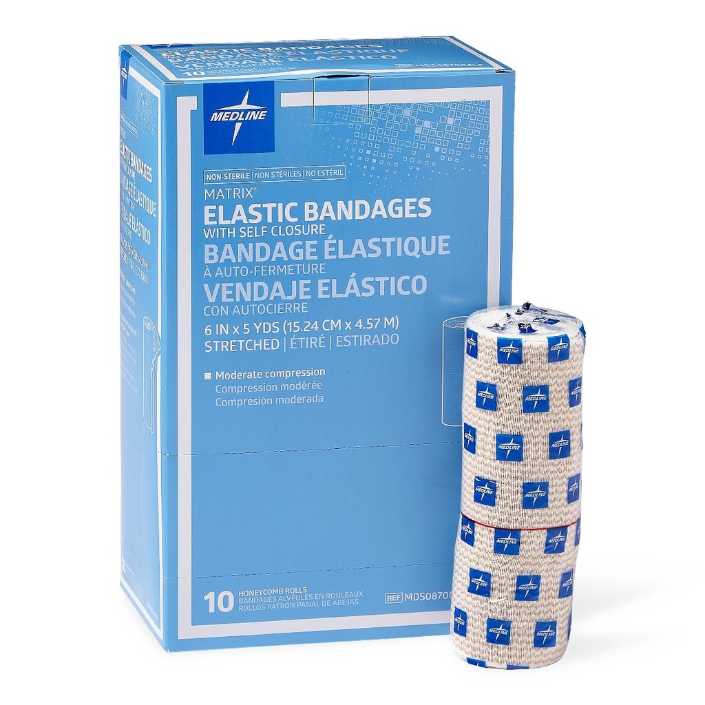 MEDLINE VENDA ELASTICA 6X5 MATRIX NO ESTERIL REF/ MDS087006LF