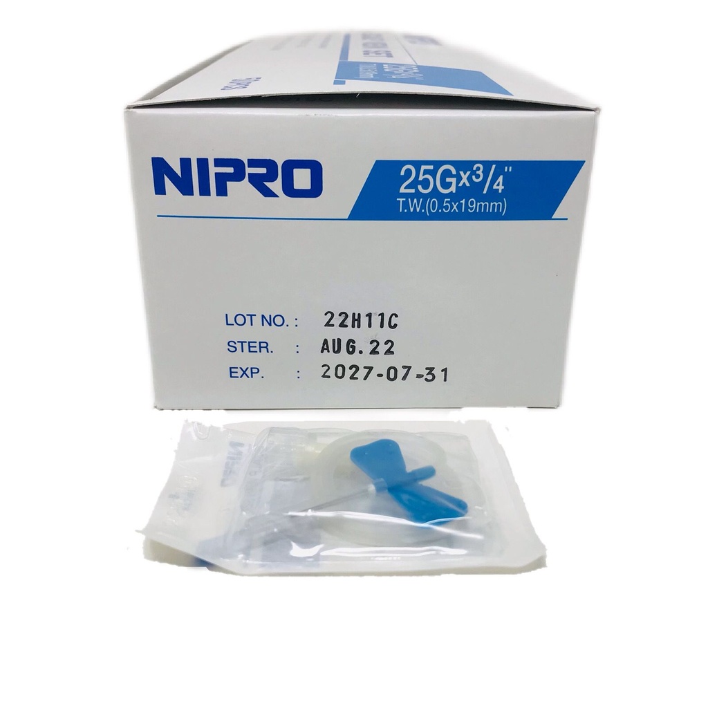 NIPRO MARIPOSITA 25G x 3/4 - SET PERICRANEAL PR-25G19
