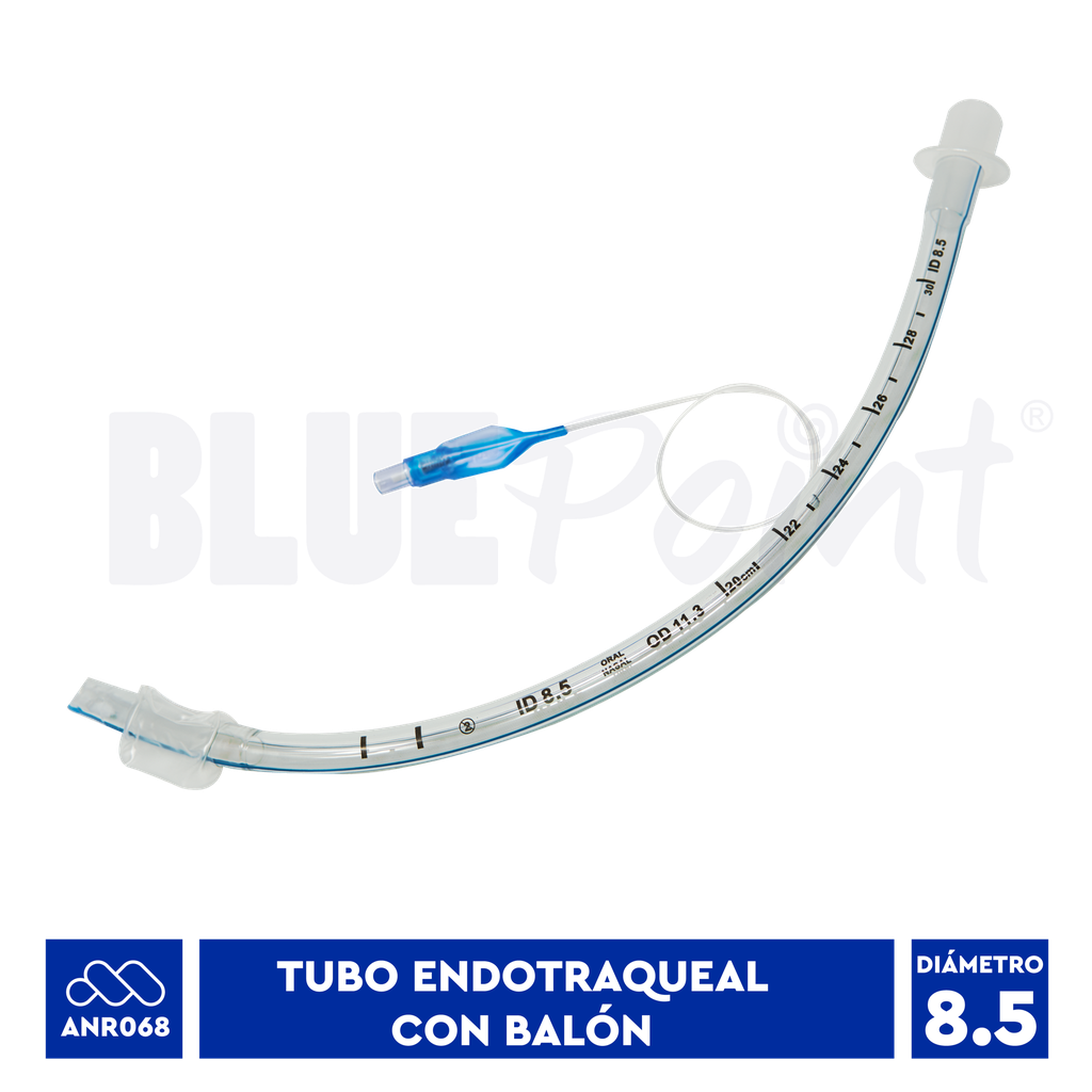 BLUEPOINT TUBO ENDOTRAQUEAL #8.5 CON BALÓN