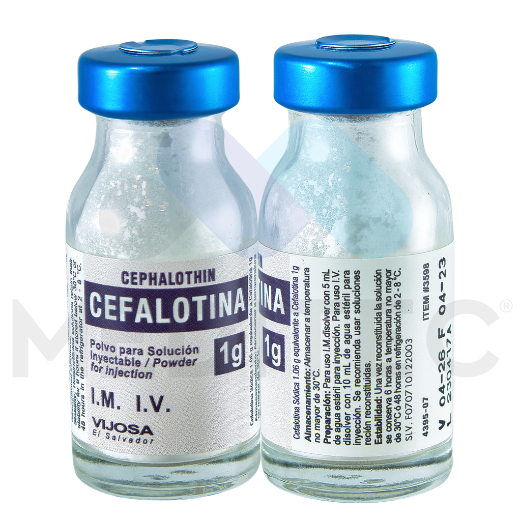 VIJOSA CEFALOTINA 1G I.V./I.M X FCO 1G