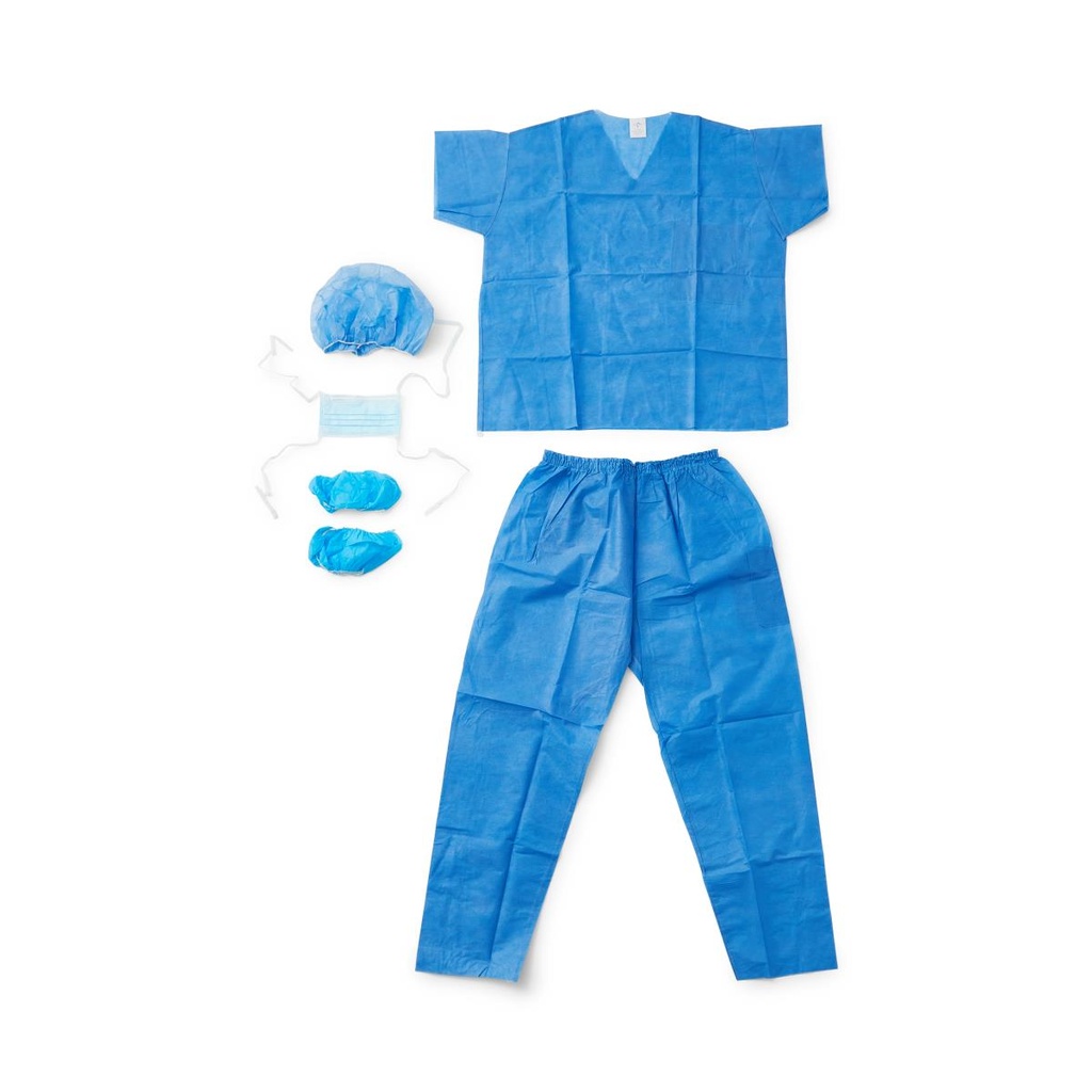 MEDLINE KIT DE ROPA DESCARTABLE PARA CIRUJANO NO ESTERIL (L) REF: DYKD100EFD***