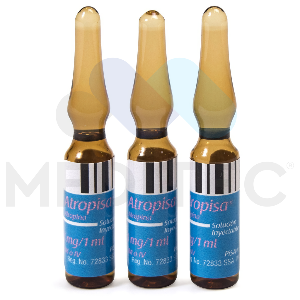 ATROPISA (ATROPINA SULFATO 1ML AMPOLLA) X AMP 1ML PISA