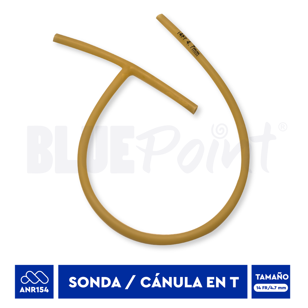 BLUEPOINT CANULA EN T #14