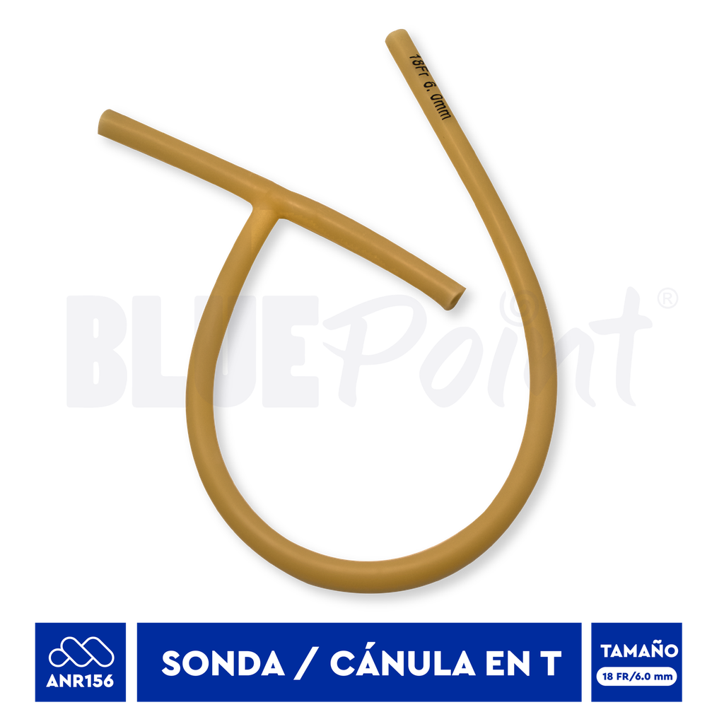 BLUEPOINT CANULA EN T #18