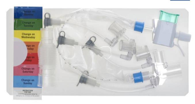MEDLINE SONDA DE SUCCION DOUBLE SWILVEL (DOBLE GIRATORIO) CERRADA #12FR 21.3 IN ENDOTRAQUEAL (54CM) REF/ DYNCSDS12