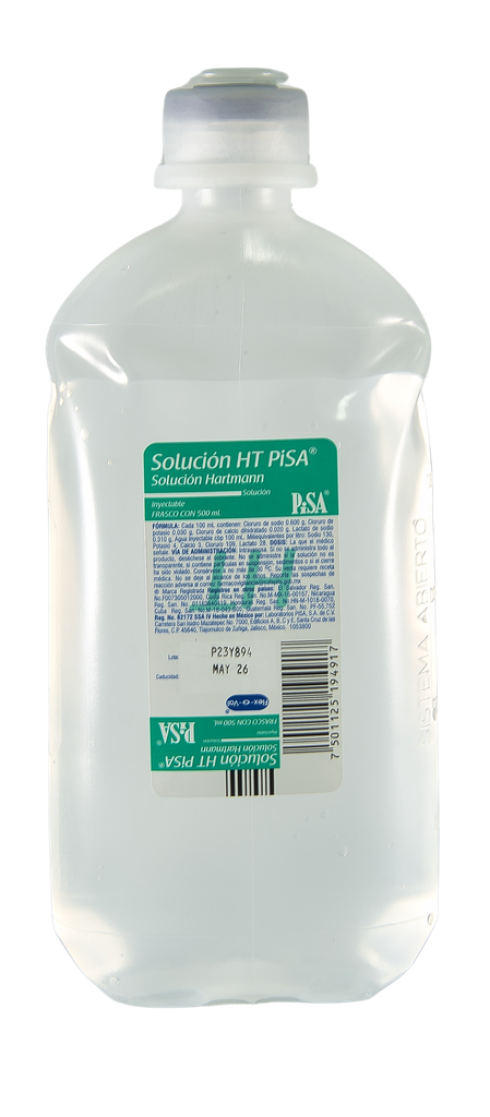 PISA SOLUCION HARTMAN (FLEXOVAL) X BOTE 500ML