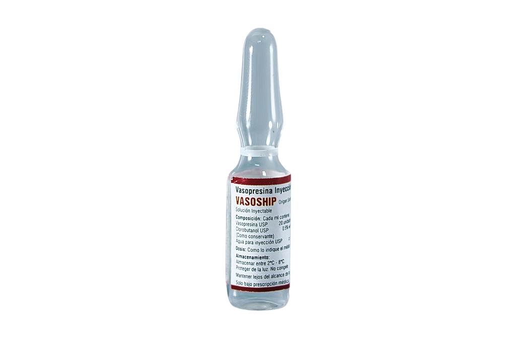 FLAGSHIP BIOTECH VASOSHIP (VASOPRESINA INYECCION 20 UNDS/ML I.M./I.V./S.C. 1ML) X AMP 1ML