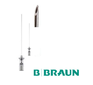 BBRAUN SPINOCAN  AGUJA PUNCION LUMBAR 22G X 3 1/2" REF: 01-4507908-10