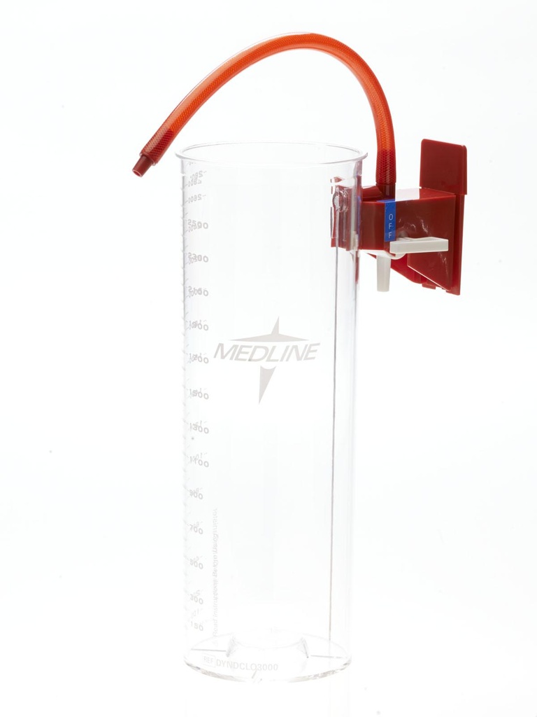 MEDLINE CANISTER RIGIDO PARA BOLSA DE SUCCION 3000 ML REF/DYNDCLO3000***