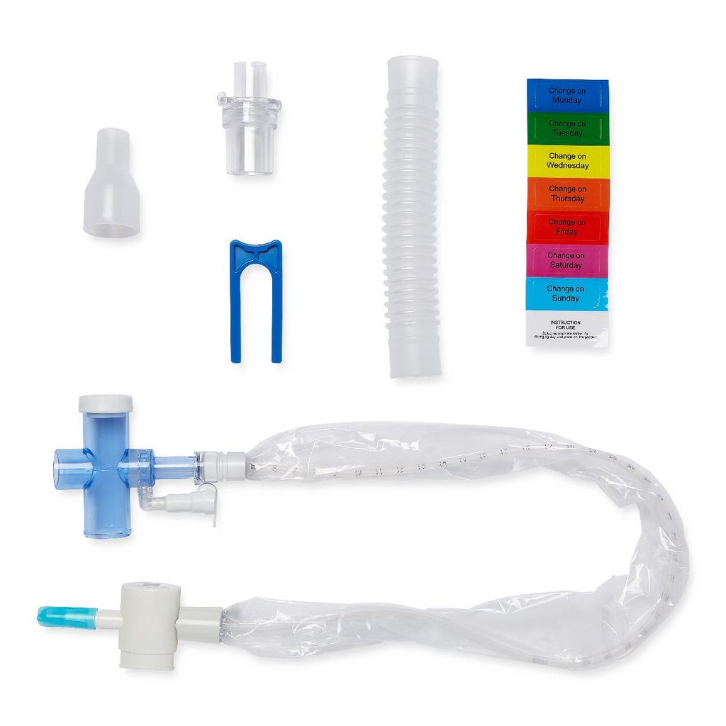 MEDLINE SONDA DE SUCCIÓN CLEARPRO T-PIECE CERRADA #12FR 21.3 IN ENDOTRAQUEAL (54CM) REF/DYNCPTP12