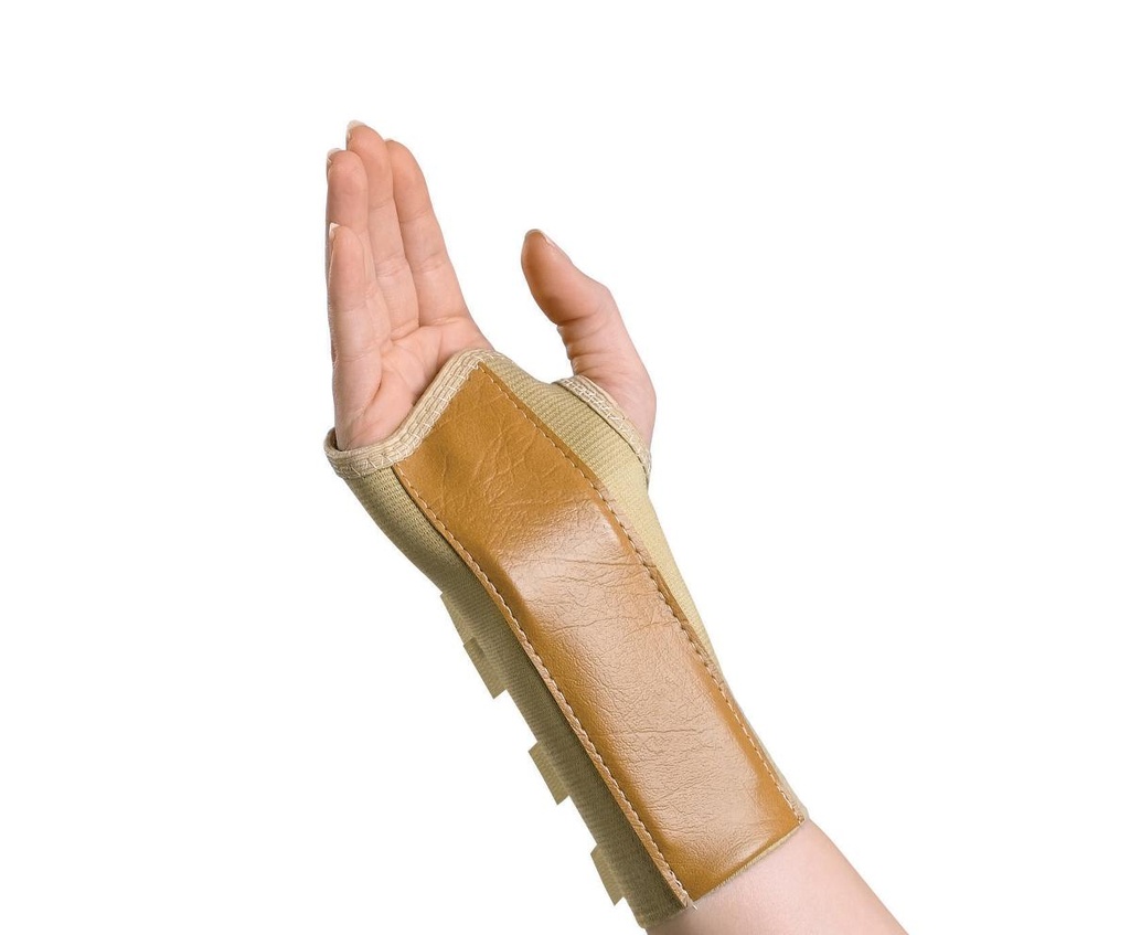 MEDLINE Férula elástica para muñeca de 7", talla L, derecha REF/ORT19100RL