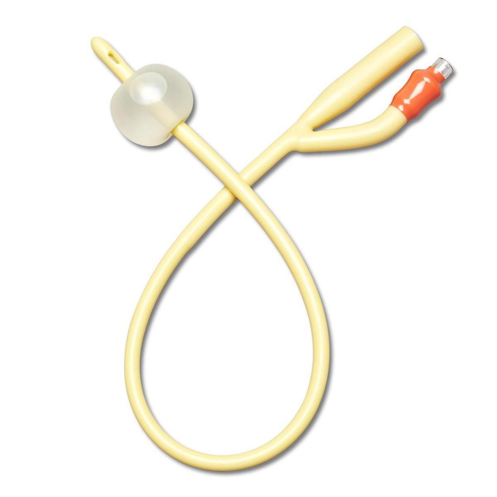 Medline Catéter Foley Asiliconado 2 vias No.16FR con pivote REF/ DYND11756
