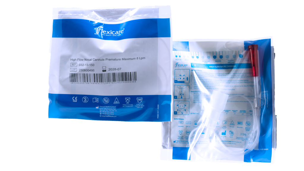 FLEXICARE Cánula Nasal Prematuro Alto Flujo 8LPM REF:032-13-150