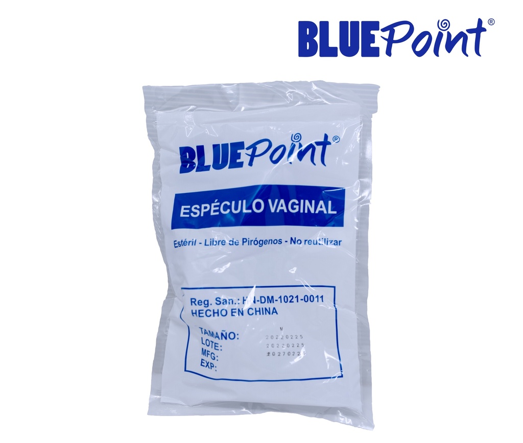 BLUEPOINT ESPECULO VAGINAL ESTERIL TALLA ´´M´´ REF/DIE009-J