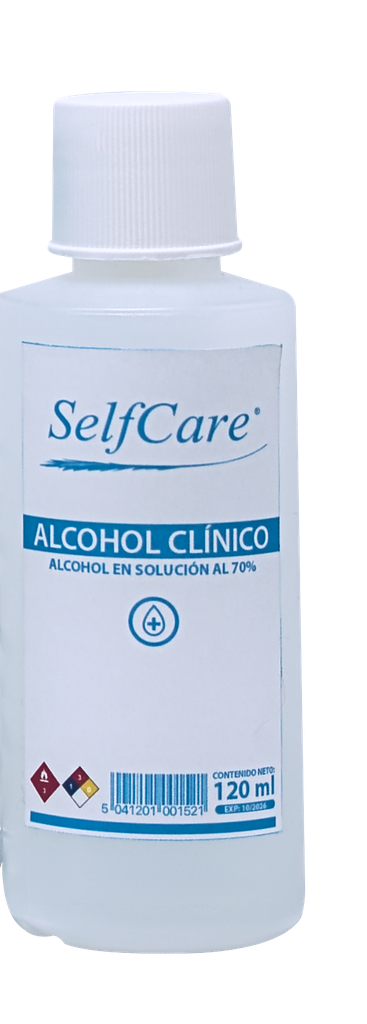 SELFCARE ALCOHOL CLINICO  70% 120 ML