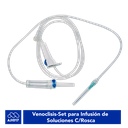 BLUEPOINT VENOCLISIS- SET PARA INFUSION DE SOLUCIONES CON ROSCA LONGITUD 188CM