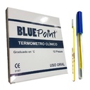 TERMOMETRO CLINICO DE MERCURIO - USO ORAL BLUEPOINT