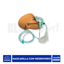 BLUEPOINT MASCARILLA DE OXIGENO CON RESERVORIO PEDIÁTRICA