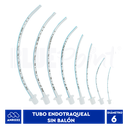 TUBO ENDOTRAQUEAL #6.0 SIN BALON BLUEPOINT