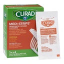 MEDLINE APÓSITO CIERRE ||DE HERIDAS REFORZADO MEDI-STRIPS (TIPO STERI-STRIPS) 1/4" X 4" (0.6 X 10.1 CM) CURAD REF: NON250414