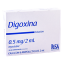 PISA Digoxina 500mcg/2ml